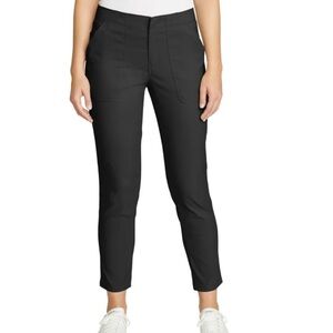 Eddie Bauer Horizon Straight Ankle Black Pants